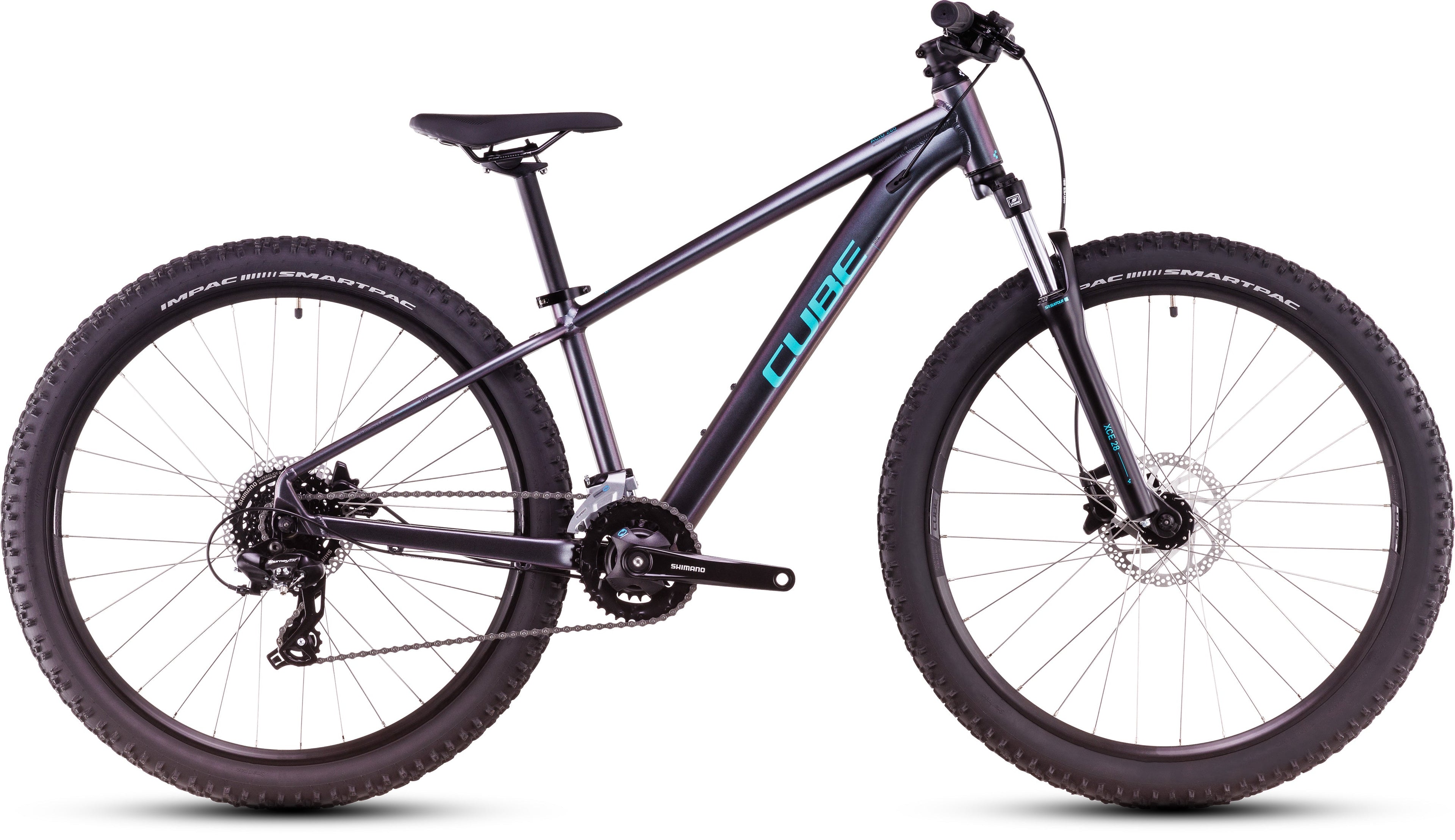 Cube Acid 260 Disc (2026) | 26 Zoll Jugend-/Kinder-MTB | galactic´n´cyan