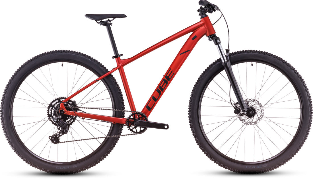 Cube Aim Pro (2025) | 27,5/29 Zoll MTB Hardtail | fireorange´n´black