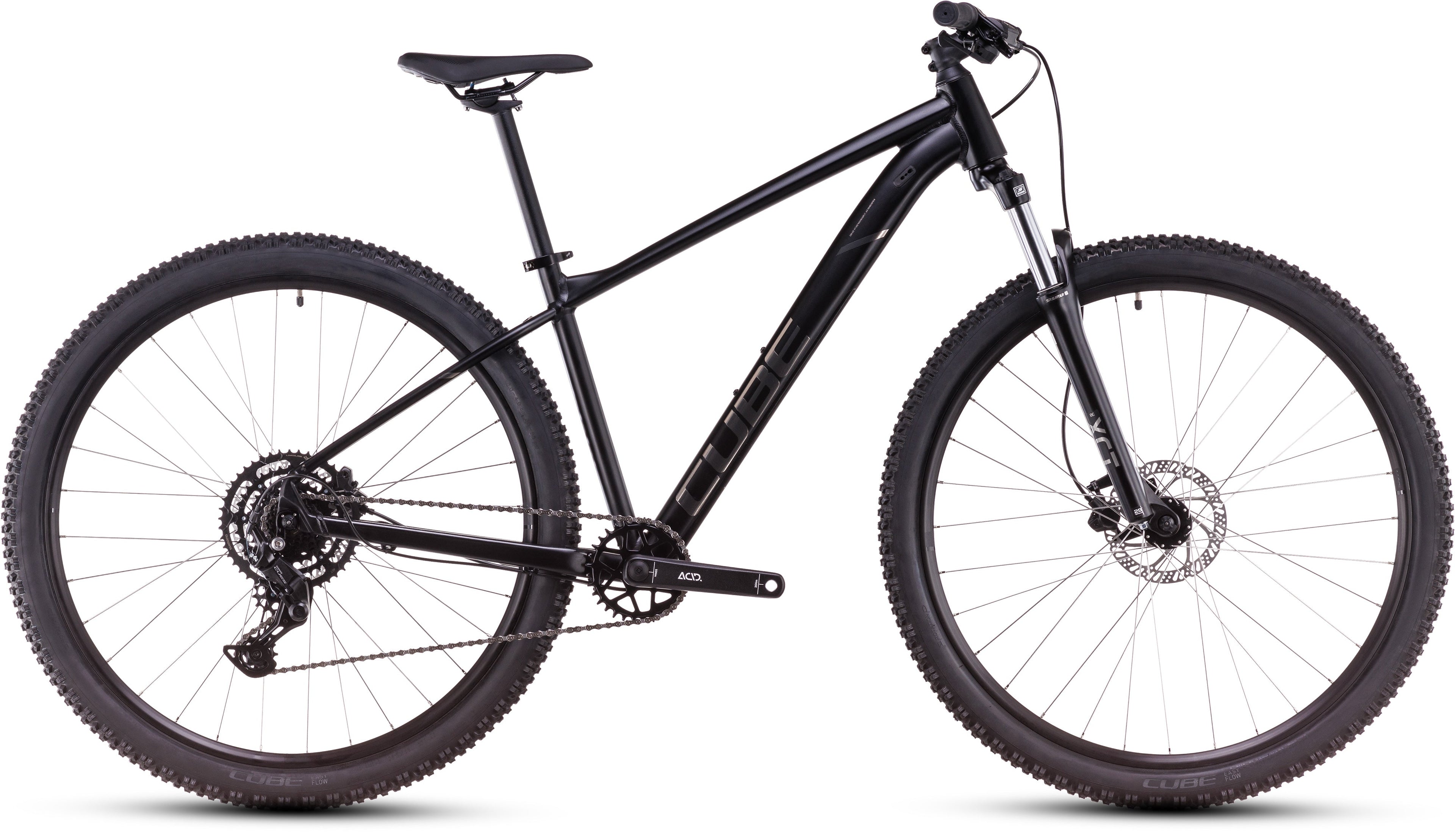 Cube Aim Pro (2025) | 27,5/29 Zoll MTB Hardtail | black´n´slateblack